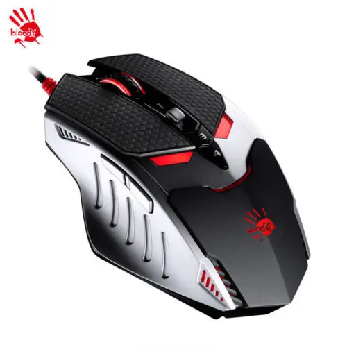 TL80 A4TECH кровавая PC Игры 9 кнопки лазерная Игровая USB Мышь проводной 8200 Точек на дюйм