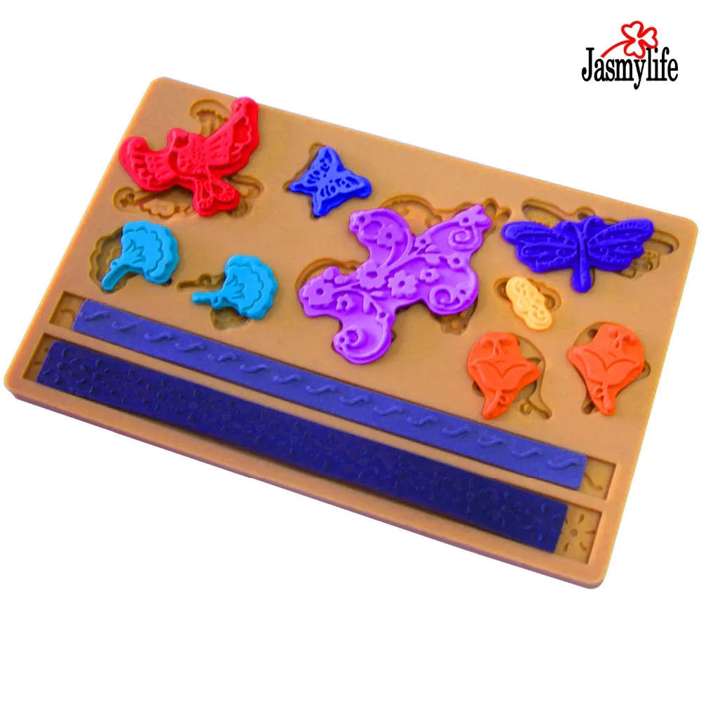 Силиконовая кружевная 3D форма для выпечки украшение торта | Дом и сад