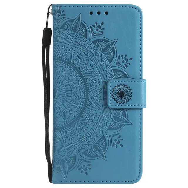 Роскошные из искусственной кожи для Coque samsung A9 чехол samsung Galaxy A9 Чехол-книжка для телефона противоударный для samsung A920 A920F крышка - Цвет: Blue case