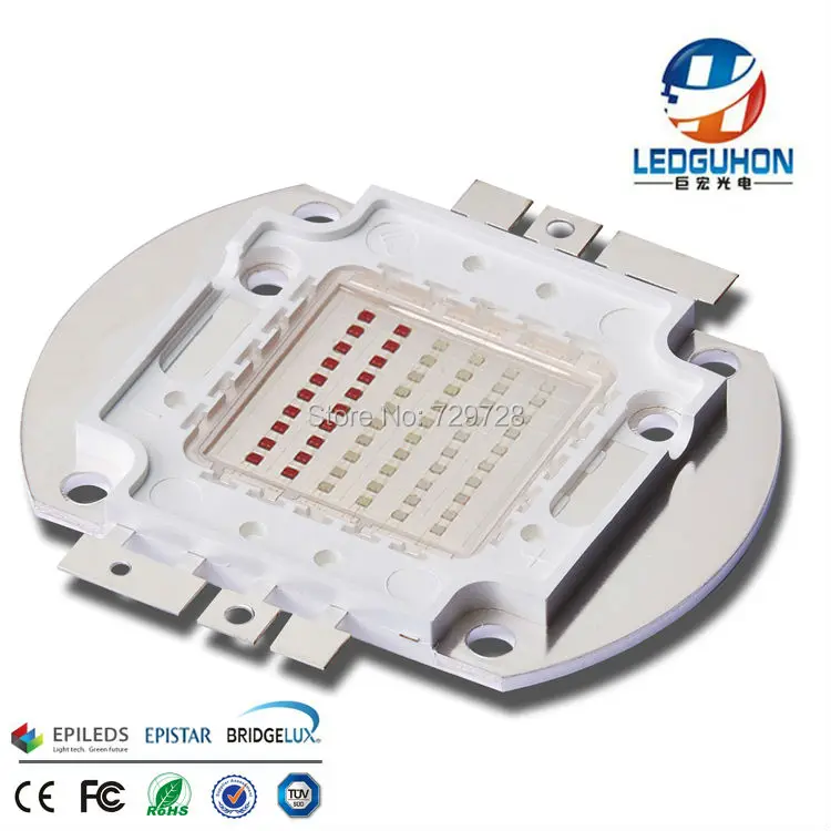 Заводская 45mil Epi led s chip make 60W RGB COB LED с рамкой типа Z1C