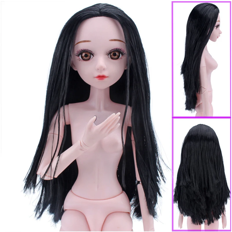 20 подвижных шарниров куклы Bjd из белой кожи для девочек игрушки 60 см 3D глаза с