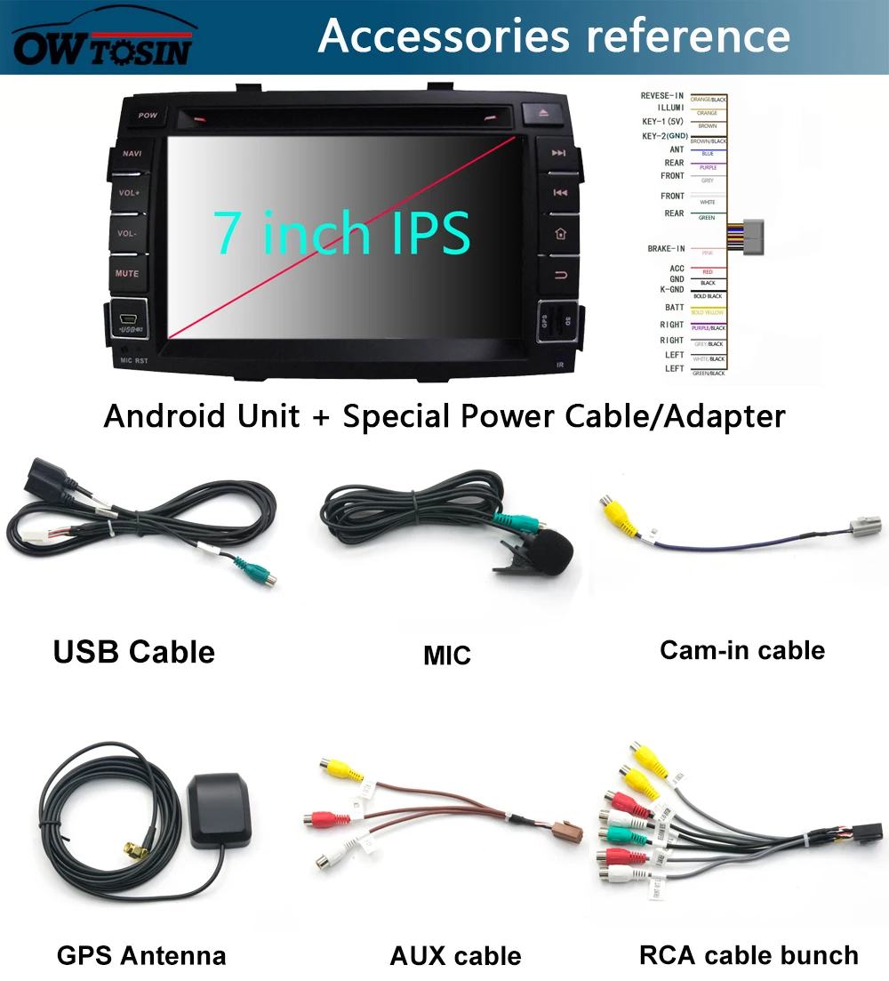 " ips 8 ядерный 4 Гб ram+ 64 Гб rom Android 9,0 автомобильный dvd-плеер для Kia Sorento 2012 2013 DSP радио gps Parrot BT Adas Multimedi