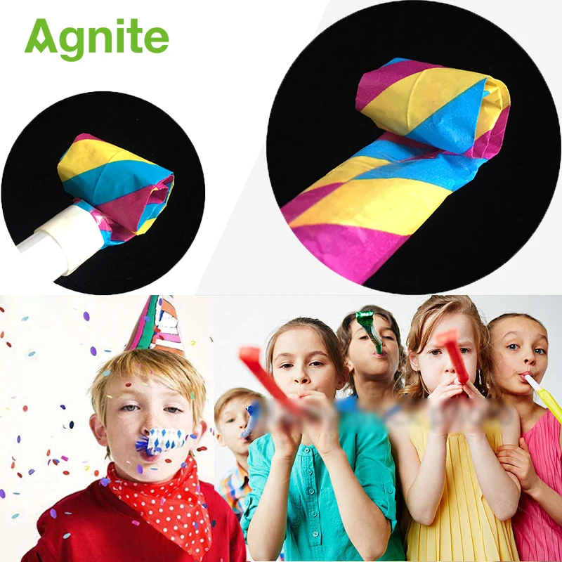 Agnite красочные детские свистки Дракон творчество товары для дня рождения