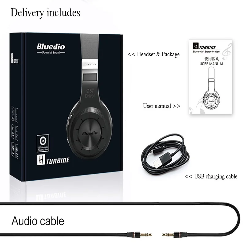 Bluedio HT Bluetooth наушники Беспроводной стерео звук Лидер продаж Высококачественная