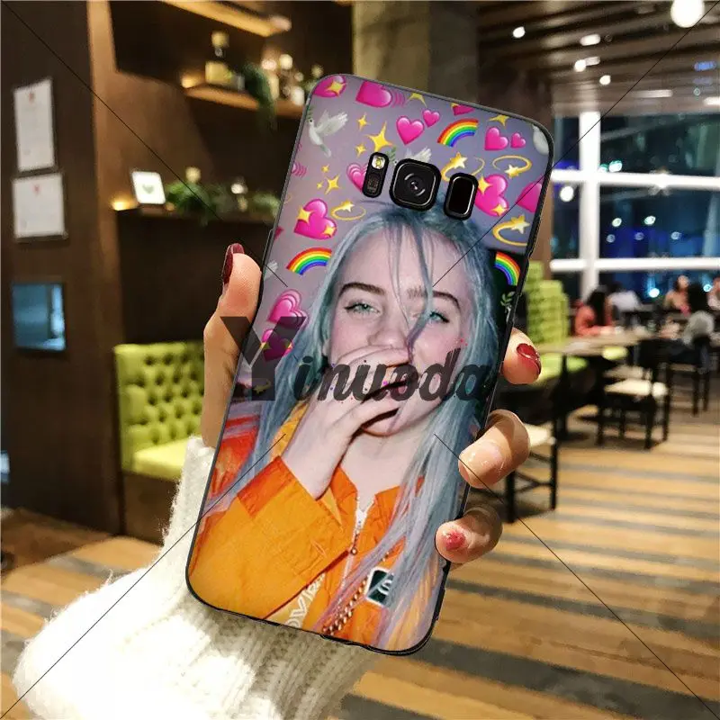 Популярный Чехол для мобильного телефона Yinuoda Billie Eilish Khalid чехол Galaxy S5 s6 edge plus s7 s8 s9