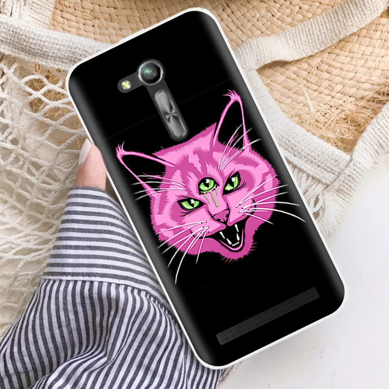 4.5&quot for Asus Zenfone GO ZB452KG ZB450KL Bridge Phone Cases Ultrathin Soft Silicone X014D Protector Capa |