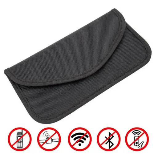UK Anti-Theft Keyless Entry Car Key Cover RFID Signal Radiation Blocking Bag | Багаж и сумки