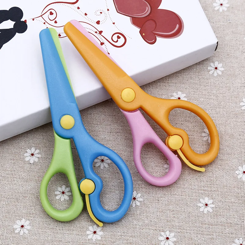 1 шт. детские пластиковые ножницы для скрапбукинга|scissors craft|scissor diyscissors children |