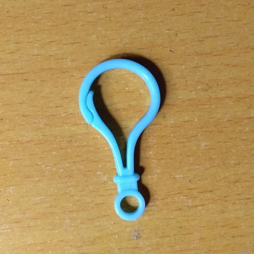 100pcs/pack15 Цвета пластиковая застежка крючок лампы украшения для обуви заколки