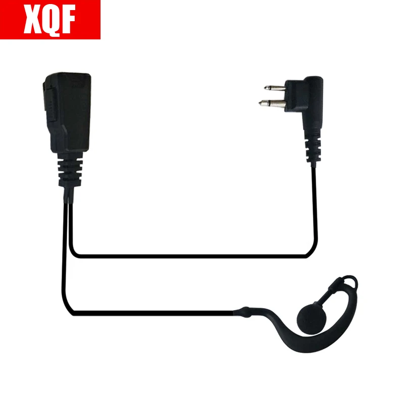 

XQF 2-pin g shape earpiece headset For Motorola GP Series: GP2000, GP2100, GP300, GP 308, GP68, GP88, GP88S Radio