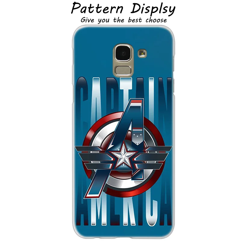 012 Герой Marvel Капитан Америка футляр для samsung Galaxy J2Pro J4 J6 J8 J3 J5 J7 2017EU Prime Core плюс крышка моды - Цвет: 012