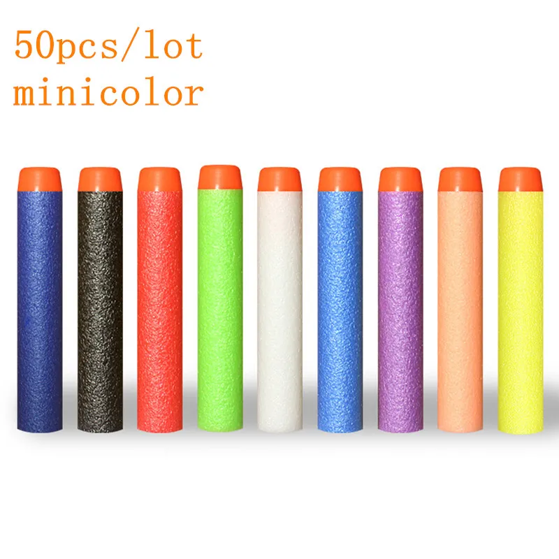 

50 pcs / set Soft EVA Bullets Toy Guns Bullet Sniper Rifle Accessories Kids Toys