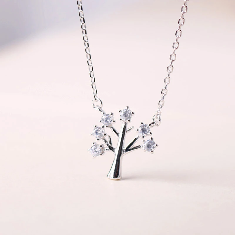 Loredana для женщин ожерелье инсет циркон белое золото желанное дерево ювелирные