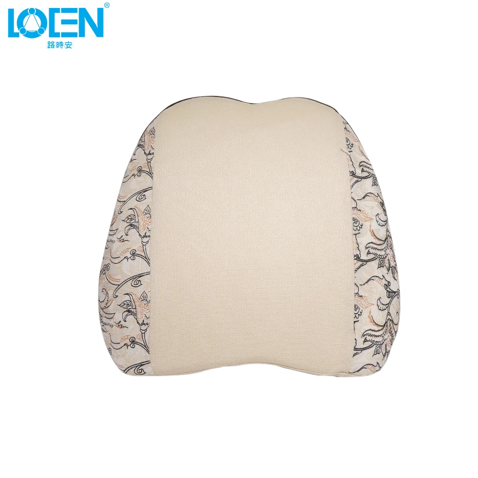 Memory foam поясничного Almofada ниже Maintien du DOS Oreiller исправляя осанку автокресло Поддержка