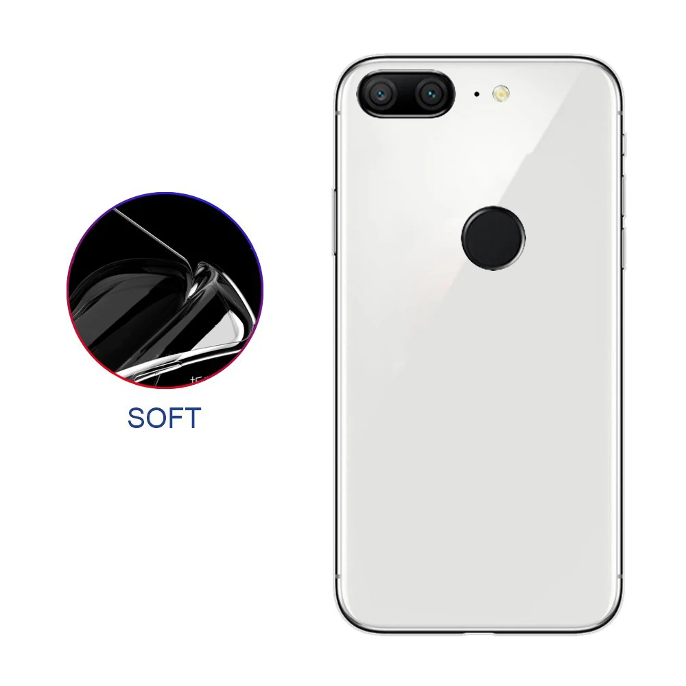 Прозрачный чехол для мобильного телефона Huawei Nova lite2 Мягкая силиконовая куртка с