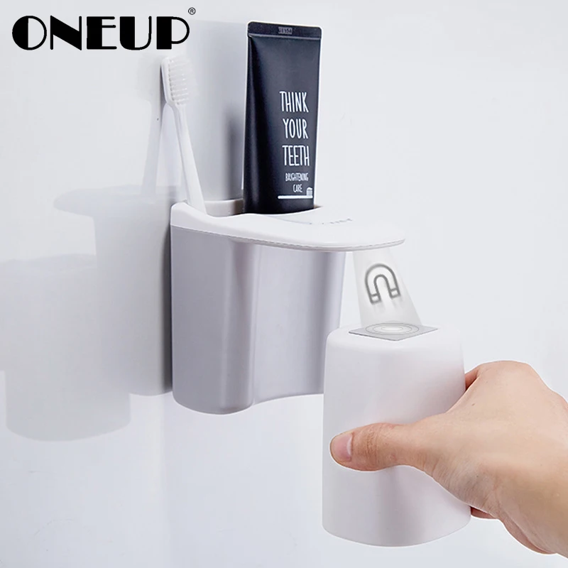 Набор Магнитных чашек ONEUP для полоскания рта держатель зубной пасты и щетки