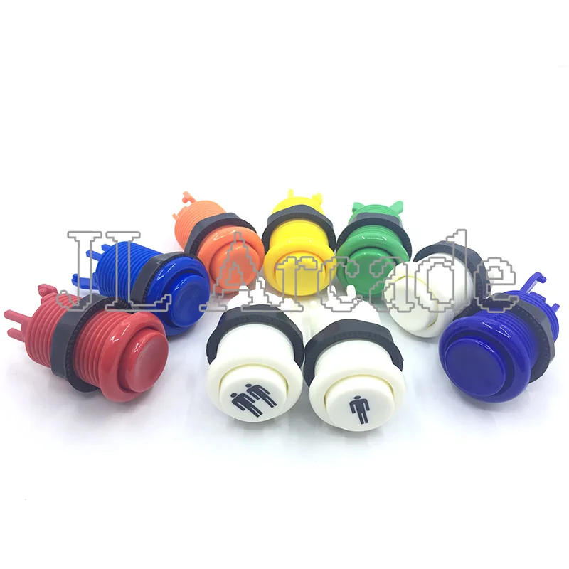 Zero Delay Arcade Cabinet DIY Kit USB Encoder To PC American style Joystick 28MM Push Buttons 1 & 2 Player Start Button | Спорт и