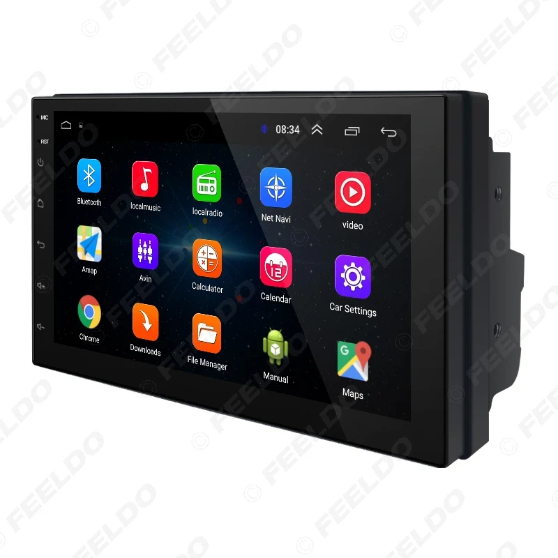 FEELDO Новый 7 дюймовый ультратонкий Android 8 1 четырехъядерный медиаплеер с GPS