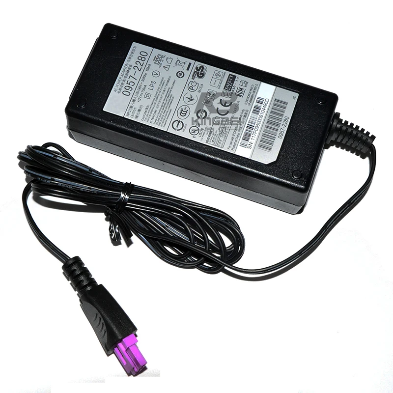 0957 2280 подлинный 32V 750mA Ac адаптер питания для принтера HP B110A B210A 7000 6500 6000 4500 с одним