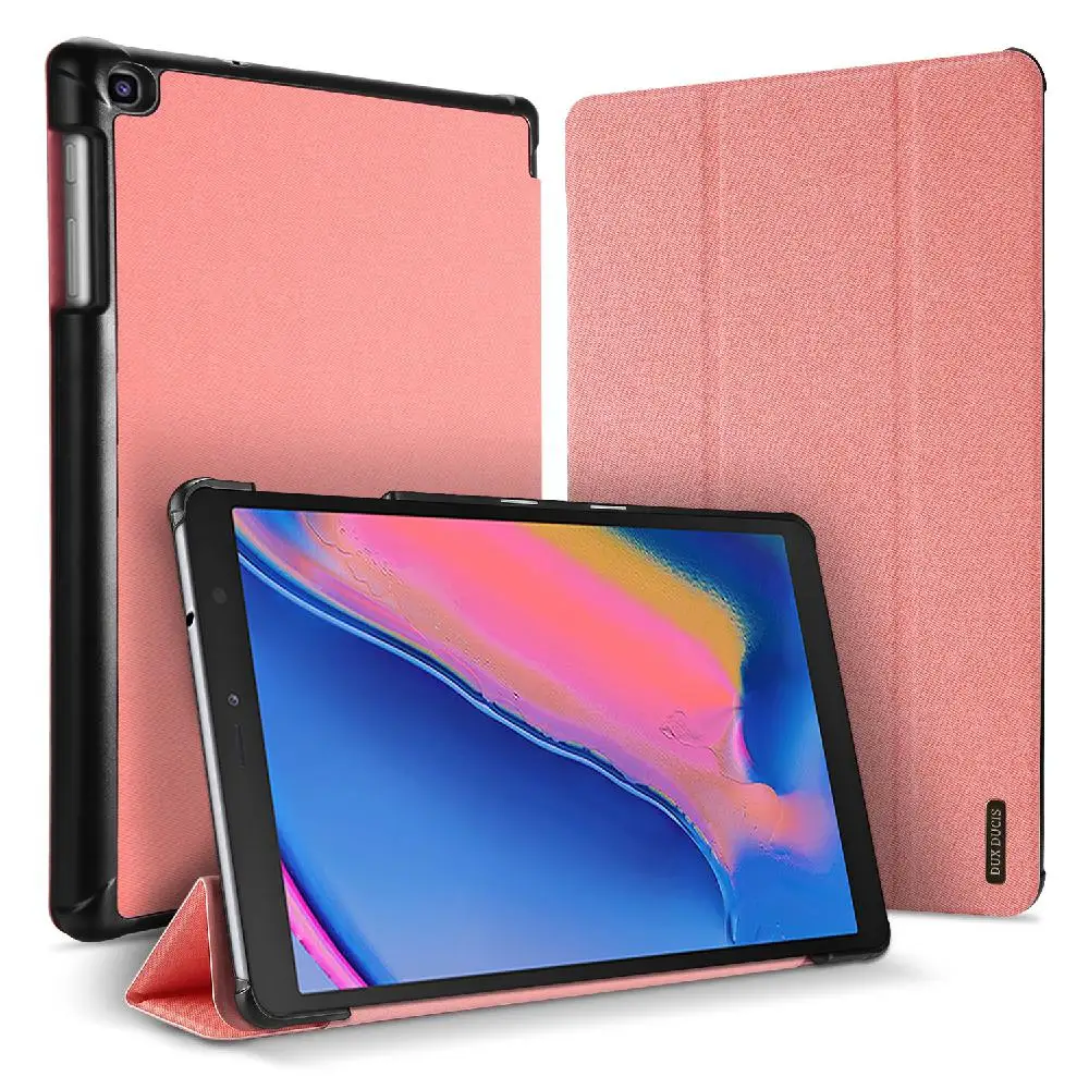 DUX DUCIS для samsung TAB A 8,0 P200-P205 из искусственной кожи чехол анти-падение Защитная подставка с карандашом держатель функция сна r60