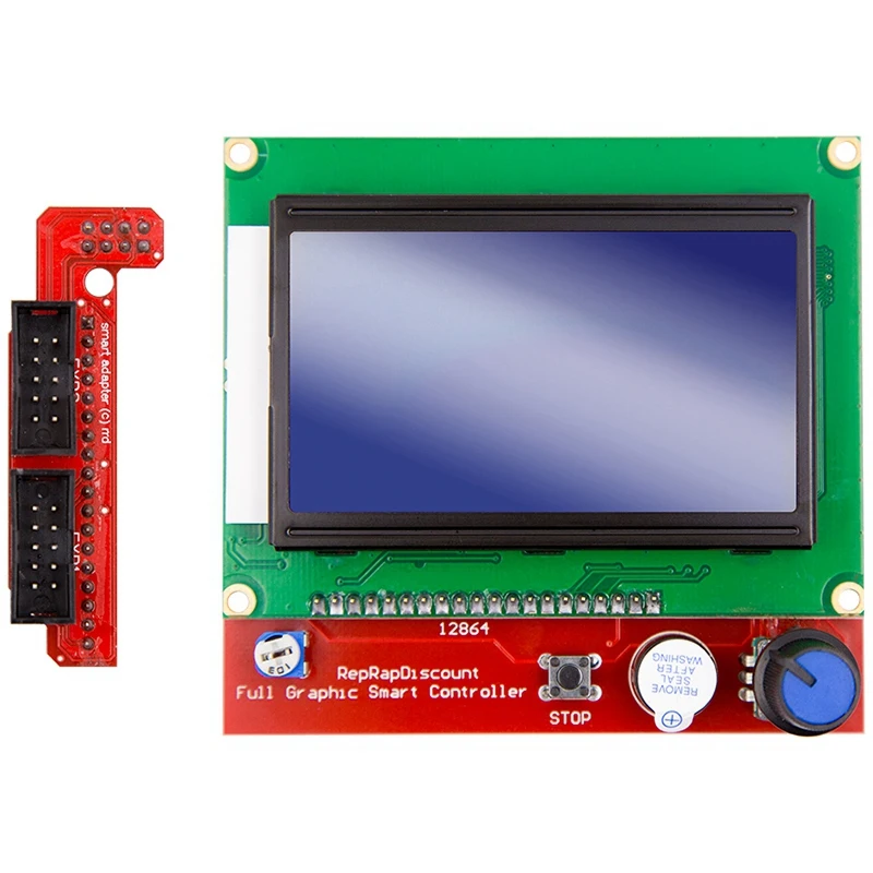 1Pcs Mega 2560 R3 Ch340 + Ramps 1.4 Controller 5Pcs A4988 Stepper Driver Module +1Pcs 12864 For 3D Printer K | Компьютеры и офис