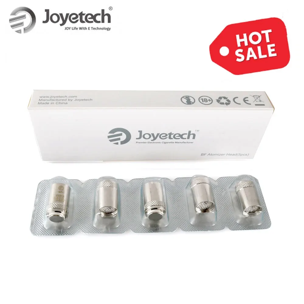 Joyetech BF SS316 катушка 0,5/0.6ohm головки для eGo Aio/Cubis/Cuboid мини электронная сигарета 5 шт./лот электронная сигарета