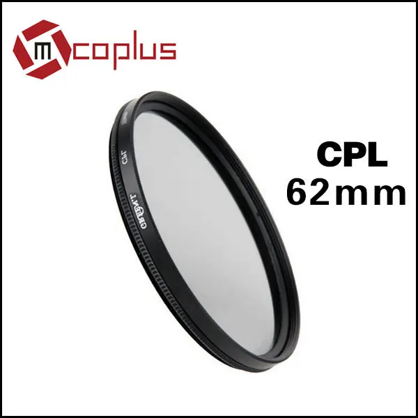 Кольцевой поляризационный фильтр Mcoplus зеленый 62 мм для объектива CPL (прозрачный)