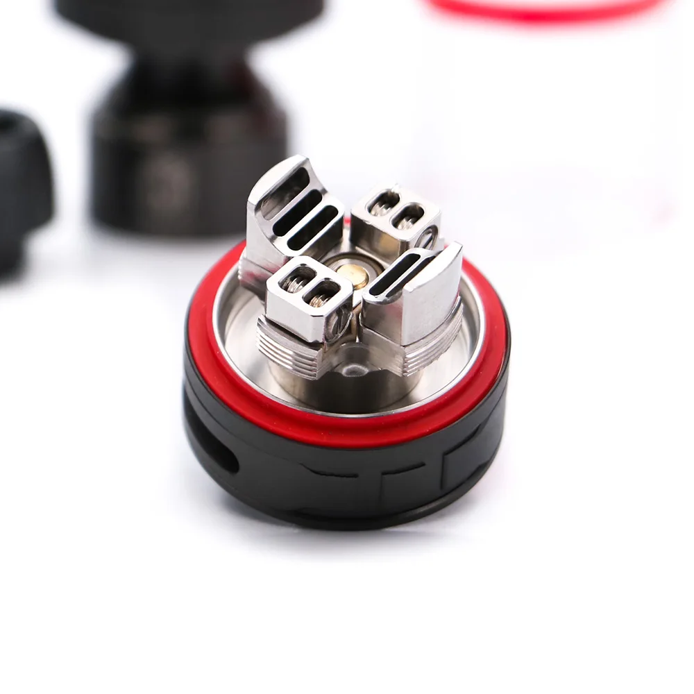Оригинальный Hugsvape Lotus RTA восстановленная емкость двойная катушка 24 мм 2 мл/5 мл с