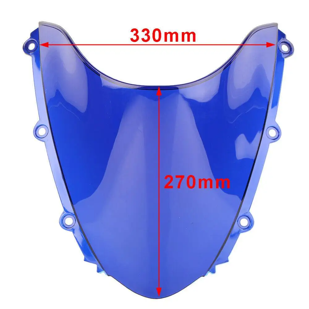 Motorcycle Windshield Windscreen Double Bubble For Honda CBR1000RR CBR 1000RR 2004 2005 2006 2007 | Автомобили и мотоциклы