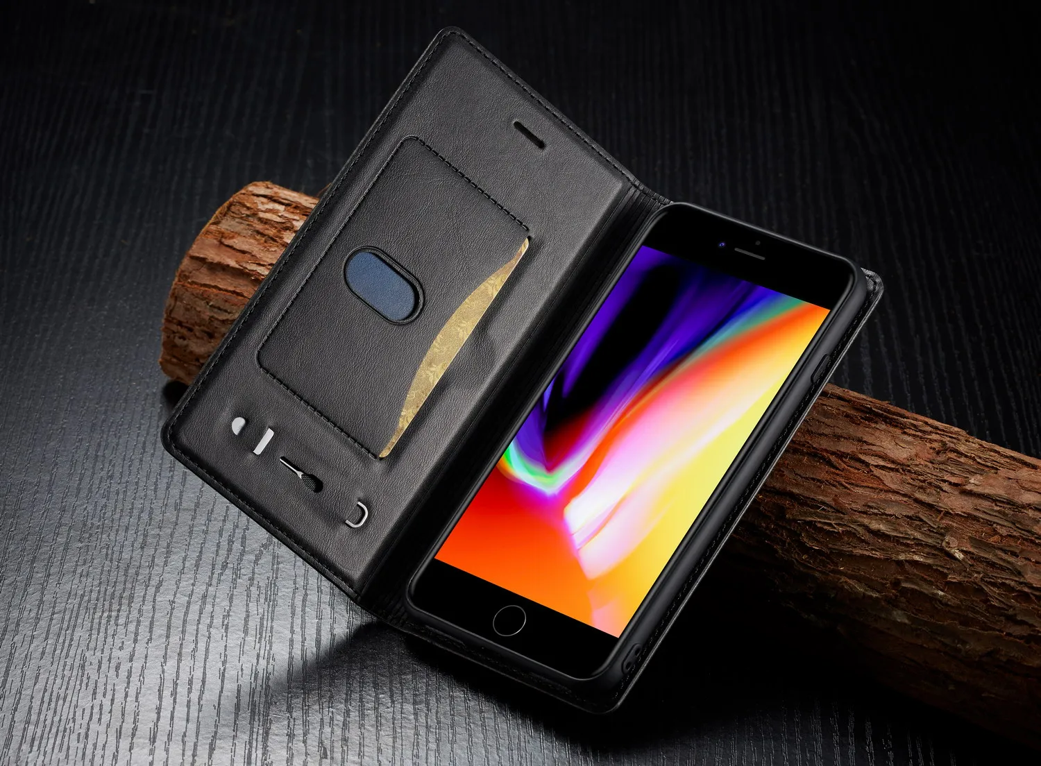 Кожаный флип-чехол для iPhone 7 8 6 6s Plus 8plus X XS Max XR 11 Pro Max роскошный держатель для карт чехол для iPhone 6 s Plus чехол для телефона