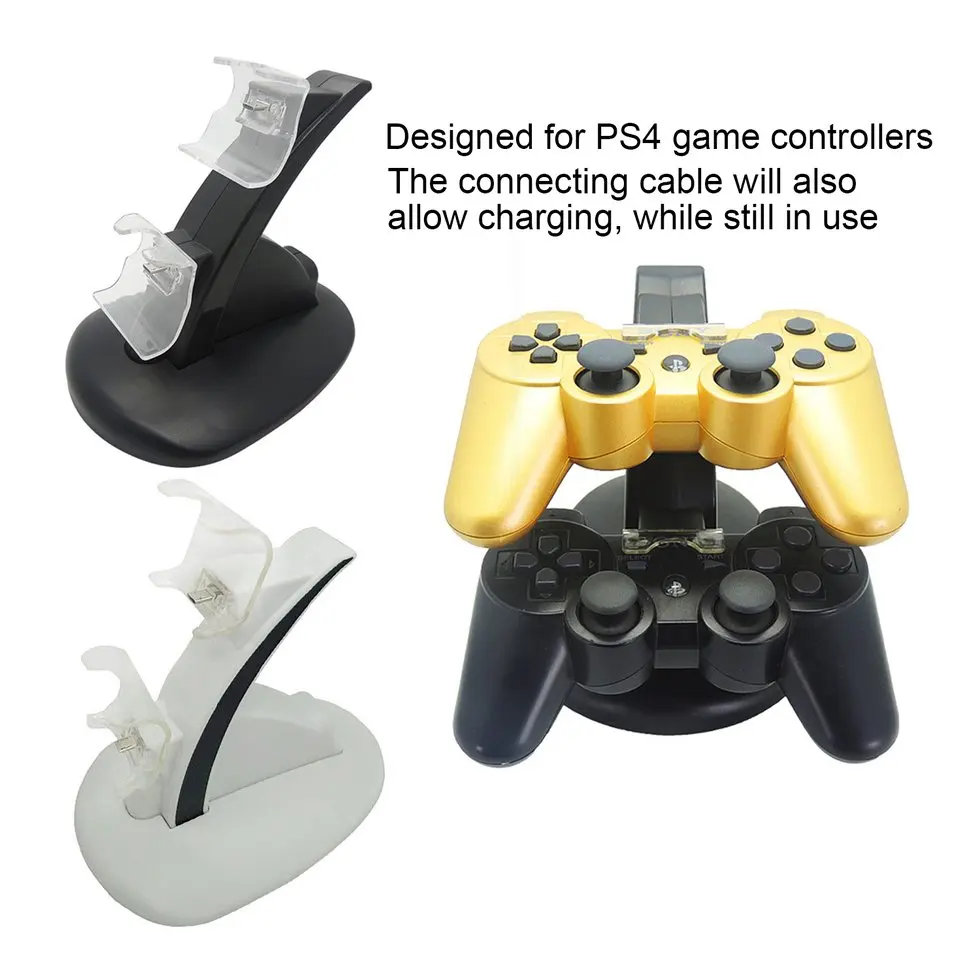 5 шт. двойной зарядка через usb станции для док подходит PS4 игровой