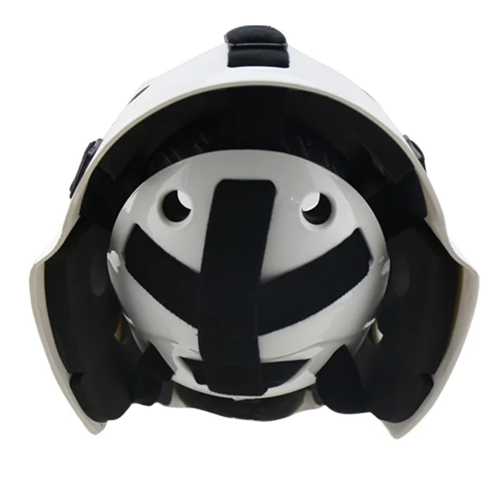 Кошачий Глаз Вратарь Маска Шлем Хоккей Street Хоккейный с Клеткой Белый Размер L |