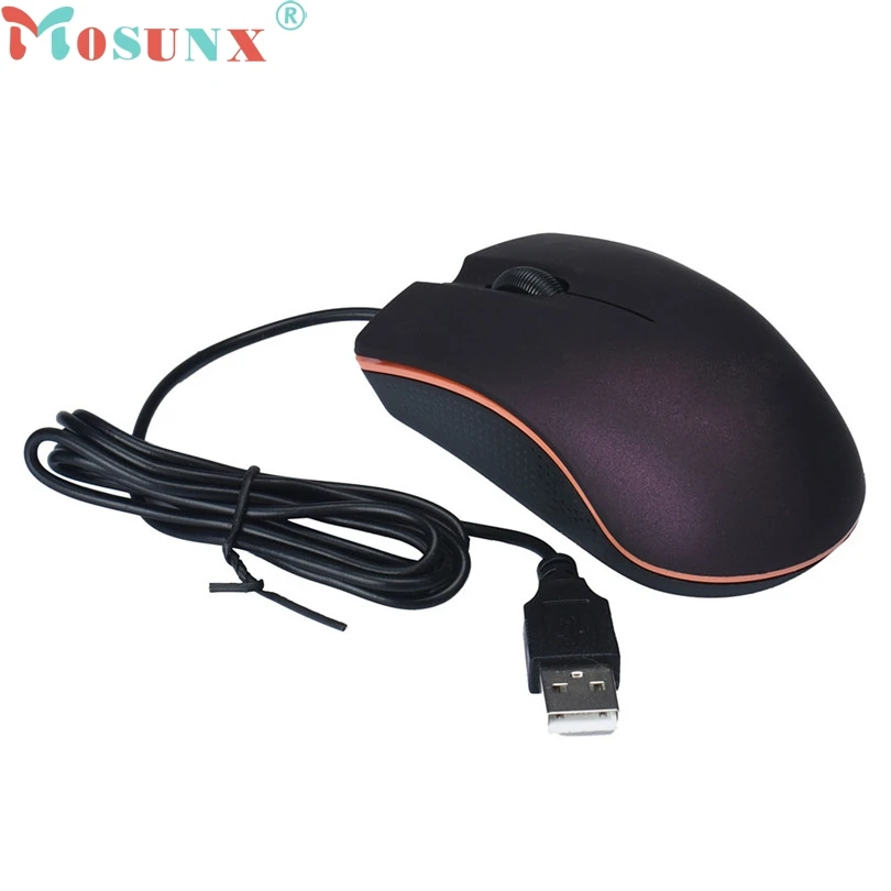 Брендовая мышь для долговечной игры оптическая USB Проводная игровая 1200DPI Мыши ПК