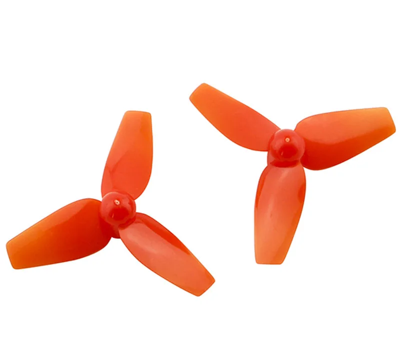 10pairs/lot ABS Diameter 40mm Propeller 3-blades Paddle CW CCW Hole 1mm Prop for Indoor FPV Spare Parts | Игрушки и хобби