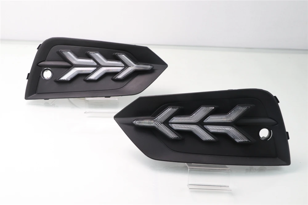 Дневсветильник ходовые огни CSGJMY 1 пара светодиодный дневсветильник для Volvo XC60 2018