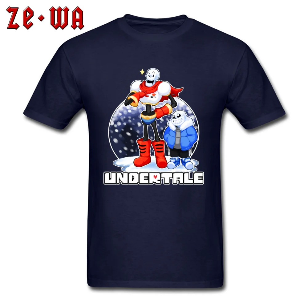 

Undertale Papyrus Sans Funny Game Print T Shirt RPG Toriel Video Game Graphic Men's Tshirts Street Tee-Shirts Drop Shipping