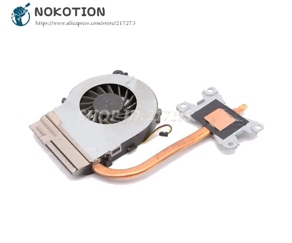 Радиатор NOKOTION 643258 001 641140 4GR13HSTP80 для HP pavilion G4 G6 G7 охлаждающий вентилятор ноутбука с