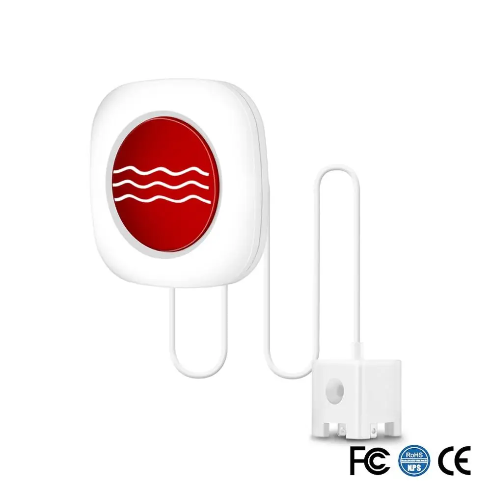 KOOCHUWAH домашняя охранная система s сигнализация солнечная панель GSM сигнализация Беспроводная 868 МГц датчик движения Домашняя безопасность для наружного использования - Цвет: KO-300 Water Sensor