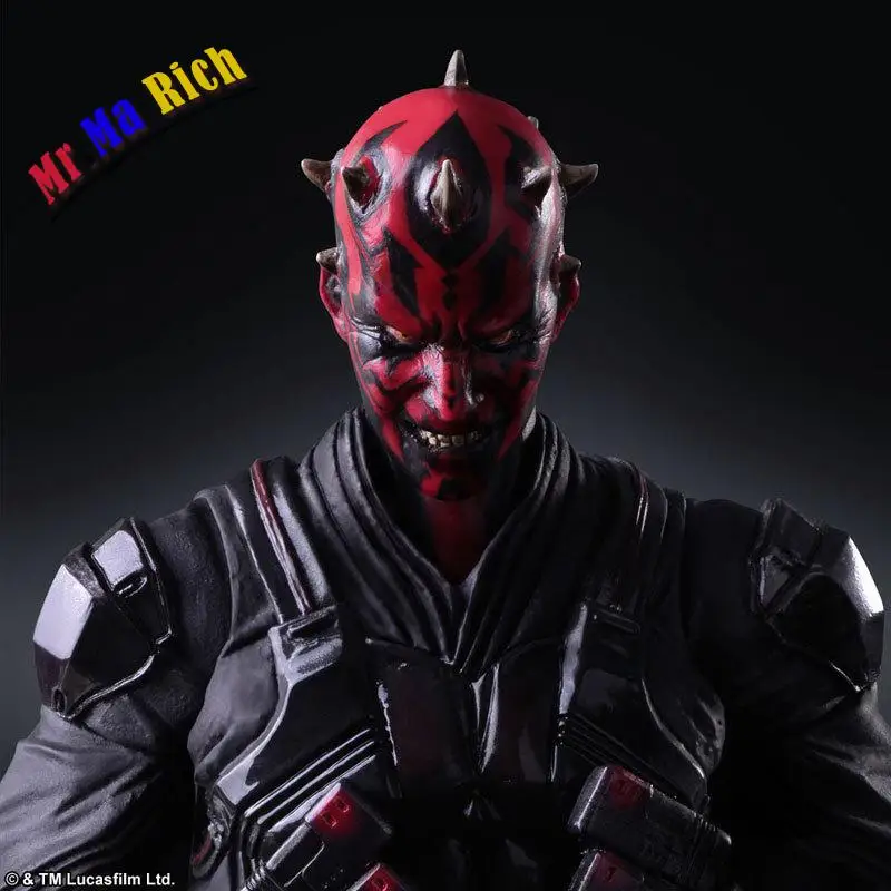 Playarts Kai Darth Maul Star Wars: The Force Awakens Pa фигурка Коллекционная модель игрушки с коробкой |