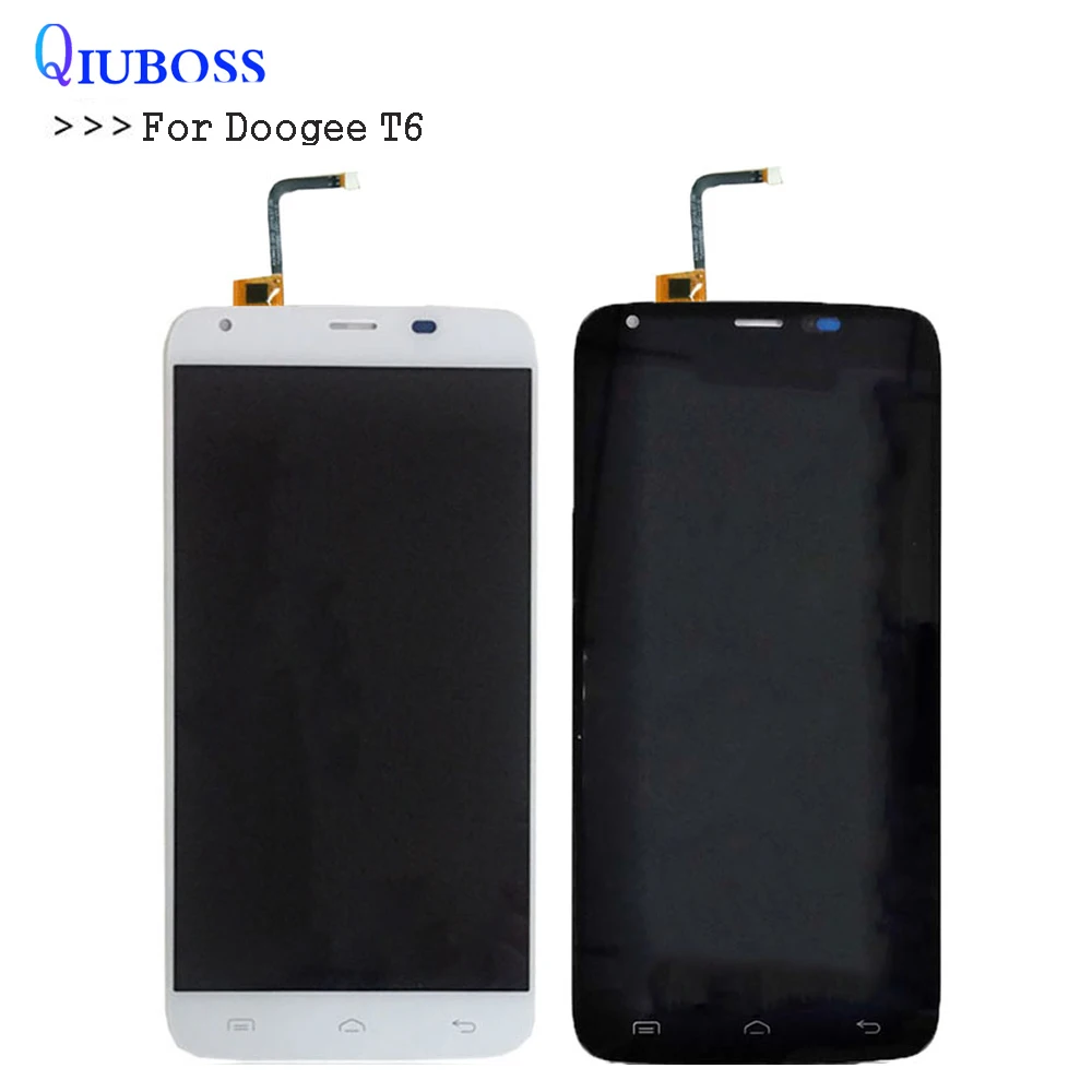 ЖК дисплей для Doogee T6/T6 pro кодирующий преобразователь сенсорного экрана в сборе