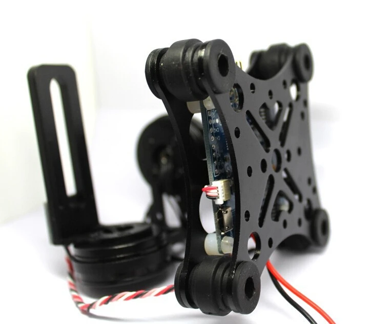 CNC FPV Квадрокоптер BGC 2 оси бесщеточный карданный с контроллером для GoPro 3 4 xiaomi sj4000