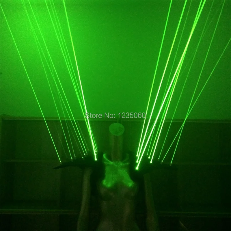 Вечерние свадебные сувениры зеленый Laserman плечо костюм со светящимися вставками