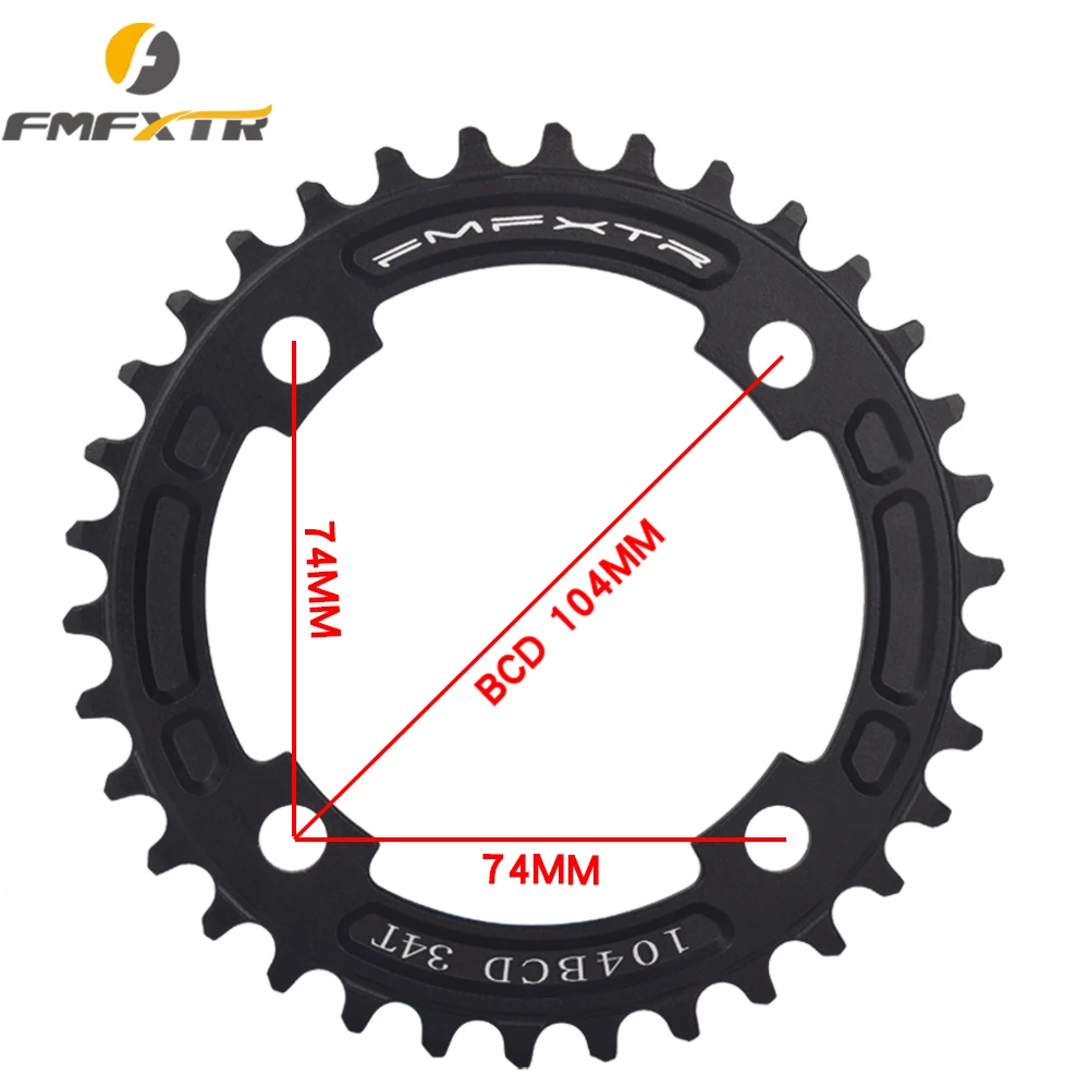 Кольцевая цепь FMFXTR узкая широкая круглая 32T 34T 36T 38T для MTB 11s 10s 9s 1*11 | Спорт и