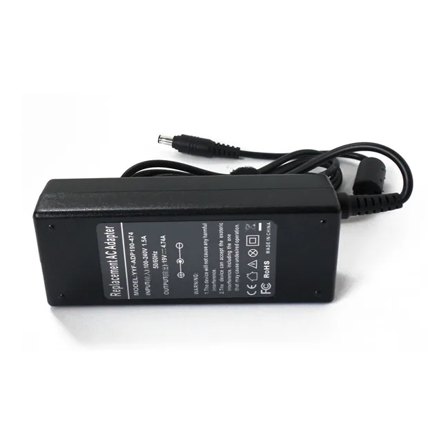 Зарядное устройство для ноутбука 19 в 8019 А 90 Вт|19v 4.74a|laptop ac adapter19v 4.74a 90w |