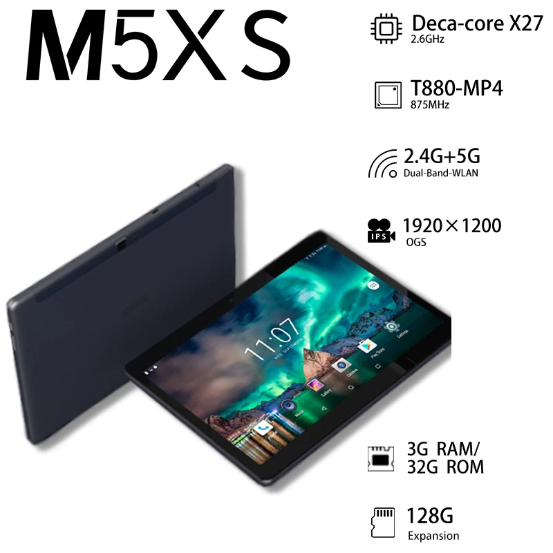 ALLDOCUBE M5XS 10,1 дюймовый фаблет Android 8,0 4G LTE MTKX27 10 ядерный телефонный звонок планшеты PC 1920*1200 FHD ips 3 Гб ram 32G