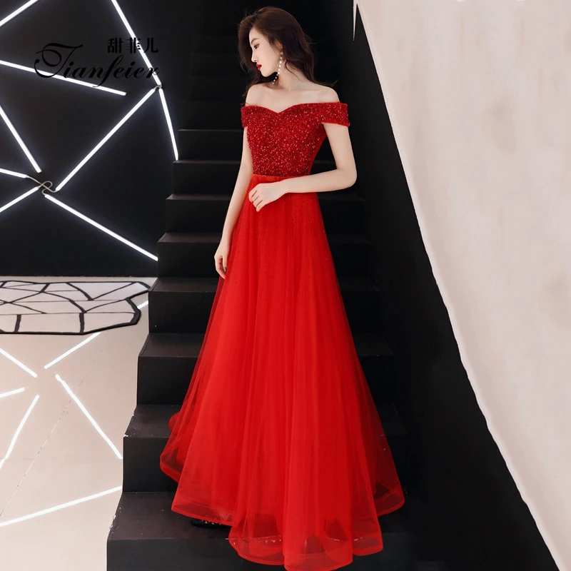 Вечернее платье 2019 vestido de festa A Line Выпускные женственные Вечерние платья Длинные