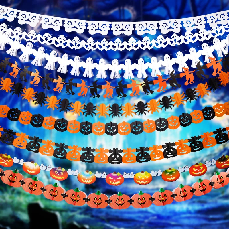 20piece/lot shipping Halloween string flowers Bar scene decoration Arrangement of props Pumpkin pumpkin | Дом и сад