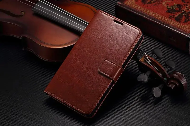 Ультратонкий кожаный чехол-книжка для телефона Sony Xperia C C2305 | Мобильные телефоны и