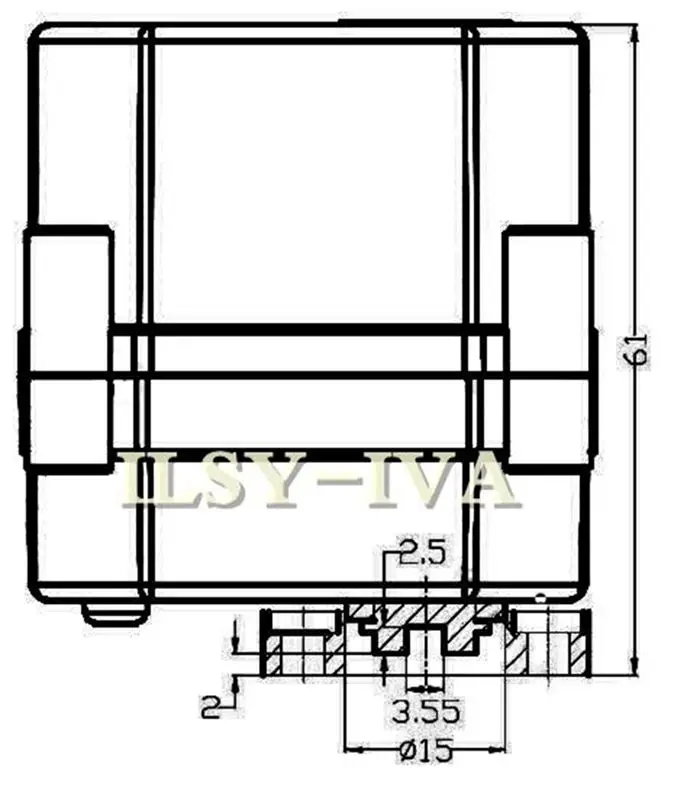 Моторизованный привод DC9 ~ 24 В с крутящим моментом 2 нм для клапанов DN15 DN20 DN25|motorized