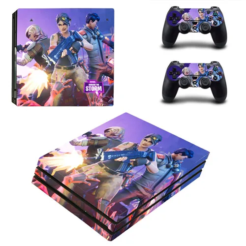 YSP4P-2565 PS4 Pro наклейка на кожу виниловая для sony Playstation 4 консоль и 2 контроллера PS4 Pro наклейка на кожу - Цвет: YSP4P-2565